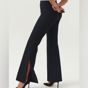 Spanx The Perfect Pant, Split Hem Wide Leg Petite XS